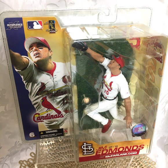 Jim Edmonds McFarlane Sports Picks Fig 2003 Baseball  Vtg NWT - Picture 2 of 8